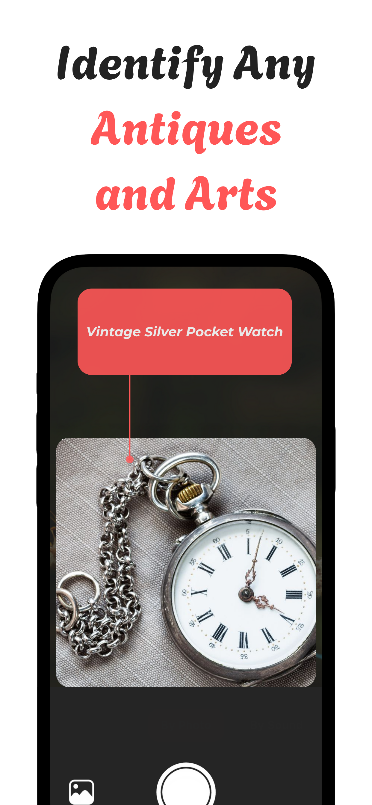 Taking a photo of an antique