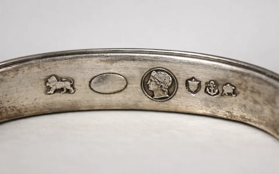 Silver Hallmarks Identification by Photo: Sterling, Plate, Coin Silver, and Maker Marks visual support